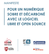 Cover page du "Manifeste pour un numérique sobre et décarboné"